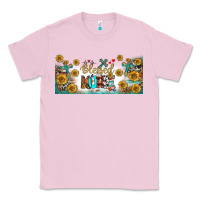 Bubblegum Pink blessed nurse libbey glass Classic Tee - BundleAndBundleShop