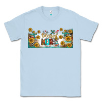 Dusty Blue blessed nurse libbey glass Classic Tee - BundleAndBundleShop