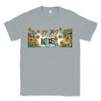 Heather Grey blessed nurse libbey glass Classic Tee - BundleAndBundleShop