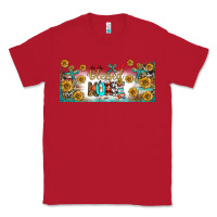 Red blessed nurse libbey glass Classic Tee - BundleAndBundleShop
