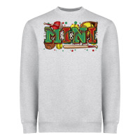 Heather Grey mini softball Heavyweight Sweatshirt - Zillion Design Studio