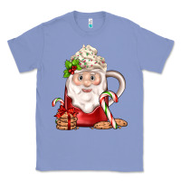 Colony Blue santa coffee Classic Tee - JahusDesignShop