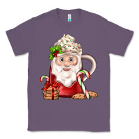 Lavender santa coffee Classic Tee - JahusDesignShop