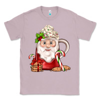 Lilac santa coffee Classic Tee - JahusDesignShop