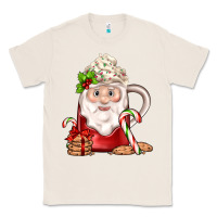 Natural santa coffee Classic Tee - JahusDesignShop