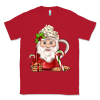 Red santa coffee Classic Tee - JahusDesignShop