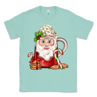 Seafoam santa coffee Classic Tee - JahusDesignShop
