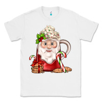White santa coffee Classic Tee - JahusDesignShop