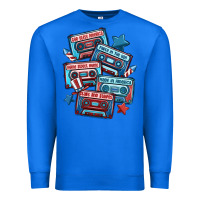 Usa America Cassette Tapes Premium Sweatshirt | Teevron