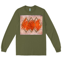 Army Green orange glitter Long Sleeve Tee - JahusDesignShop