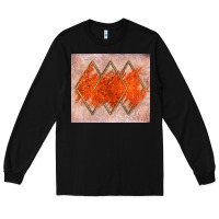 Black orange glitter Long Sleeve Tee - JahusDesignShop