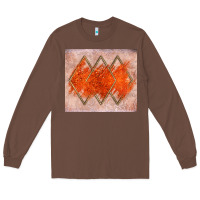 Chestnut orange glitter Long Sleeve Tee - JahusDesignShop