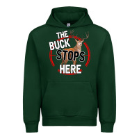 Forest Green The Bucks Stops Here Urban Hoodie - Bettercallsaul
