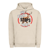 Pigment French Oak The Bucks Stops Here Urban Hoodie - Bettercallsaul