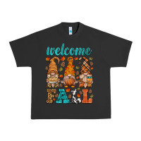 Pigment Black welcome fall gnome Urban Heavy Tee - HRA Design Shop