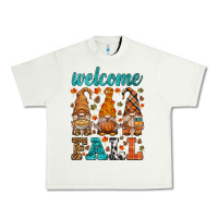 Pistachio welcome fall gnome Urban Heavy Tee - HRA Design Shop