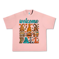 Salmon welcome fall gnome Urban Heavy Tee - HRA Design Shop