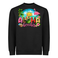 Black aloha beaches Heavyweight Sweatshirt - texasbilliewilder