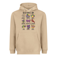 Mushroom god says i am mardi gras Heavyweight Hoodie - MaliasSmallBusiness