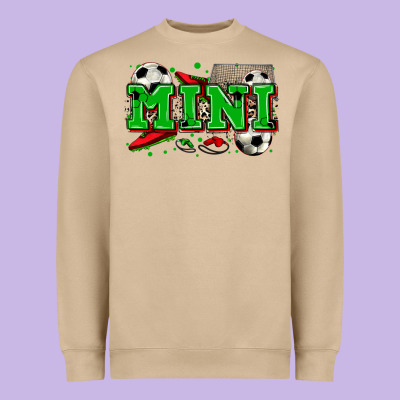 Mini Soccer Heavyweight Sweatshirt Designed By Zillion Design Studio