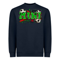 Navy mini soccer Heavyweight Sweatshirt - Zillion Design Studio