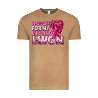 Vintage Camel I Fought For My Life and I Won Breast Cancer Vintage Tee - texasbilliewilder