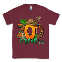 Burgundy zoo crew Classic Tee - AdoDesignShop