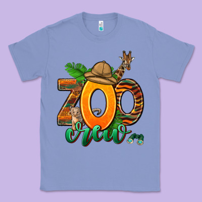 Zoo Crew Classic Tee Designed By Adodesignshop