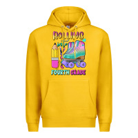 Lemon rolling into fourth grade Premium Hoodie - BundleAndBundleShop