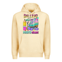 Pina Colada rolling into fourth grade Premium Hoodie - BundleAndBundleShop
