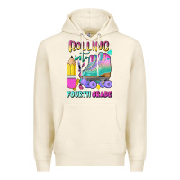 Tofu rolling into fourth grade Premium Hoodie - BundleAndBundleShop