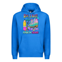 True Royal rolling into fourth grade Premium Hoodie - BundleAndBundleShop