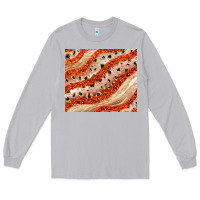 Moon Dust orange glitter Long Sleeve Tee - JahusDesignShop