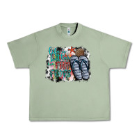 Oil Green life is better in fılp flops Urban Heavy Tee - SublimationCraftShop