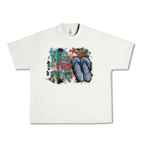 Pistachio life is better in fılp flops Urban Heavy Tee - SublimationCraftShop
