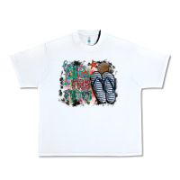 White life is better in fılp flops Urban Heavy Tee - SublimationCraftShop
