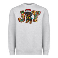 Dachshund Puppy Christmas Joy Heavyweight Sweatshirt | Teevron