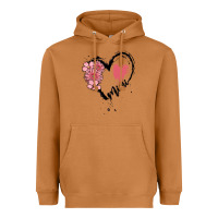 Meerkat mimi flower heart Heavyweight Hoodie - MaliasSmallBusiness