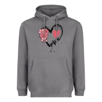 Storm mimi flower heart Heavyweight Hoodie - MaliasSmallBusiness
