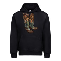 Black cowgirl boots Urban Hoodie - RanaPortraitStore
