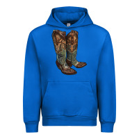 Cobalt cowgirl boots Urban Hoodie - RanaPortraitStore