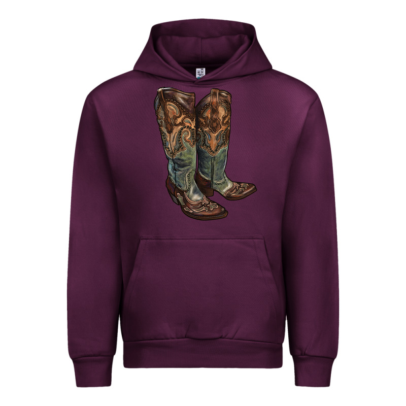 Cowgirl Boots Urban Hoodie by RanaPortraitStore | Teevron