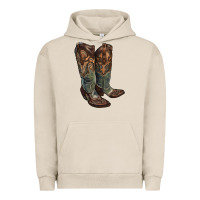 Pigment French Oak cowgirl boots Urban Hoodie - RanaPortraitStore