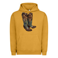 Pigment Peanut Butter cowgirl boots Urban Hoodie - RanaPortraitStore
