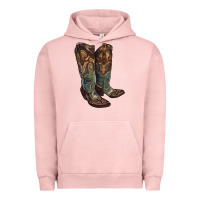 Pigment Salmon cowgirl boots Urban Hoodie - RanaPortraitStore