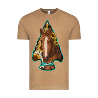 Vintage Camel arrowhead horse Vintage Tee - RanaPortraitStore