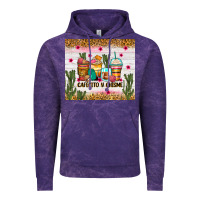 Cloud Purple Cafecito y chisme coffee cups Vintage Hoodie - Zillion Design Studio