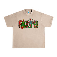 French Oak christmas faith with cross Urban Heavy Tee - CowhideDigitalArt