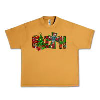 Peanut Butter christmas faith with cross Urban Heavy Tee - CowhideDigitalArt