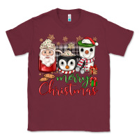 Burgundy merry Christmas coffee Classic Tee - JahusDesignShop